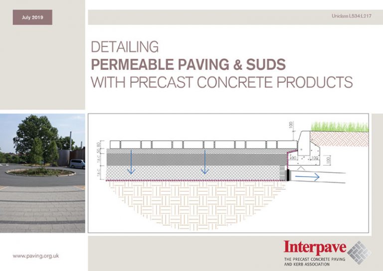 New Permeable Paving & SuDS Detailing Guide Published Interpave